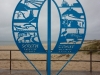 SW Coast Path marker, Studland, near Poole