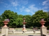 Fountains in Poole park, dorset