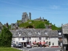 Pub and Corfe Castle