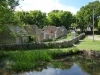 Tyneham village wall