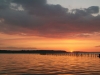 Sunset across Poole Harbour